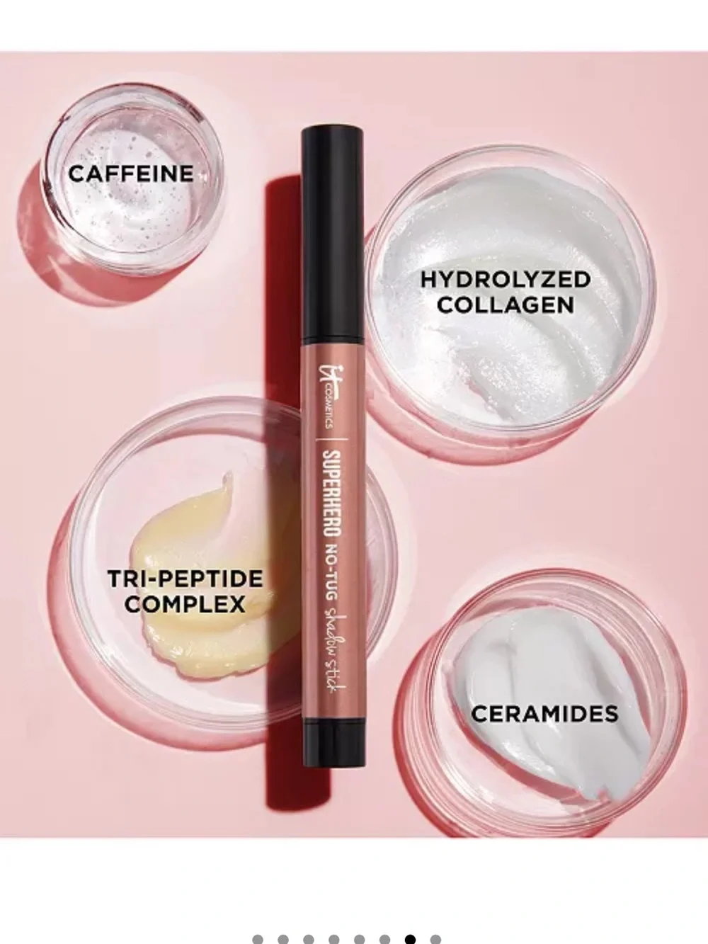it cosmetics Superhero No-Tug Shadow Stick in Passionate Pearl